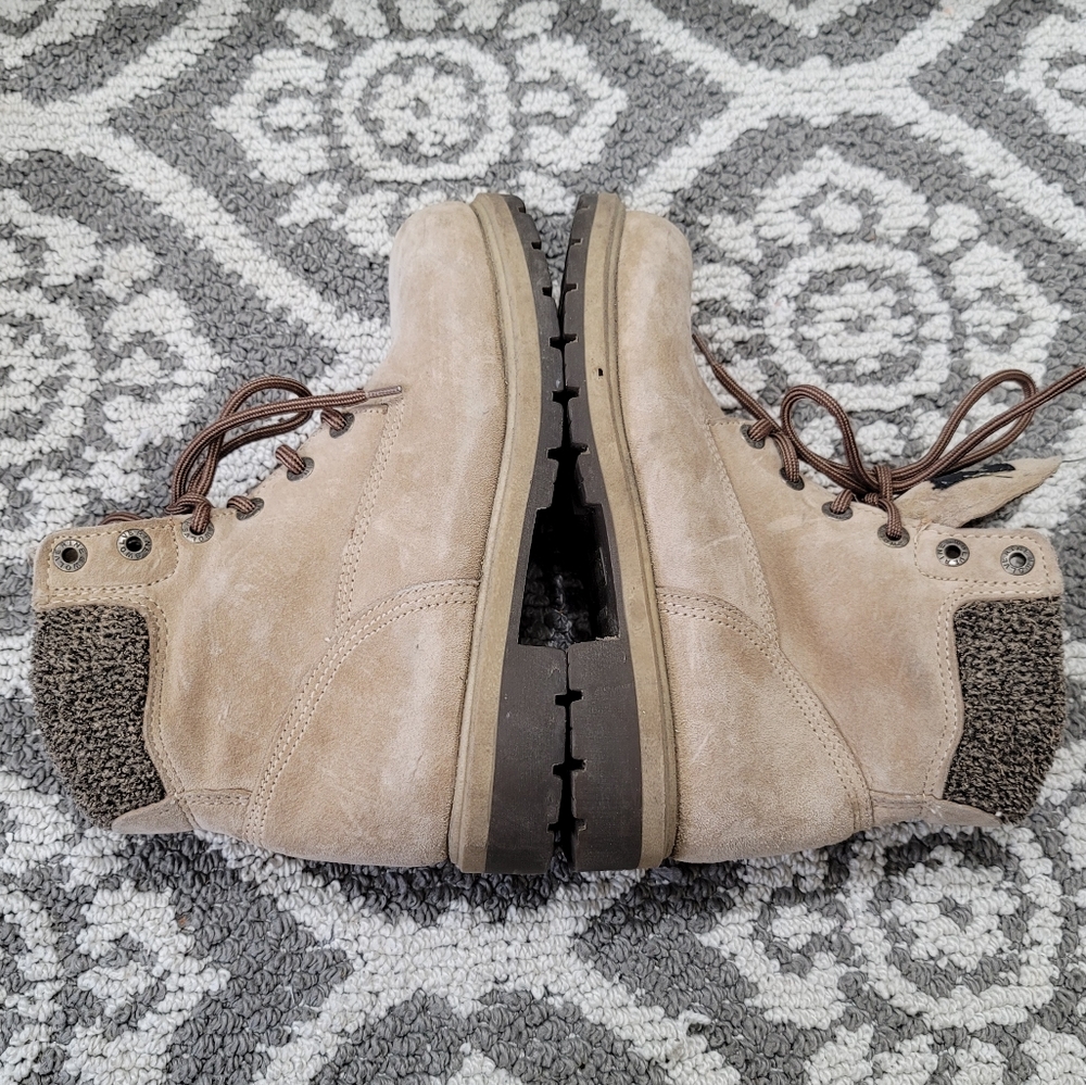 Wolverine Taupe Hiking Work Boot Size 6.5 - image 3